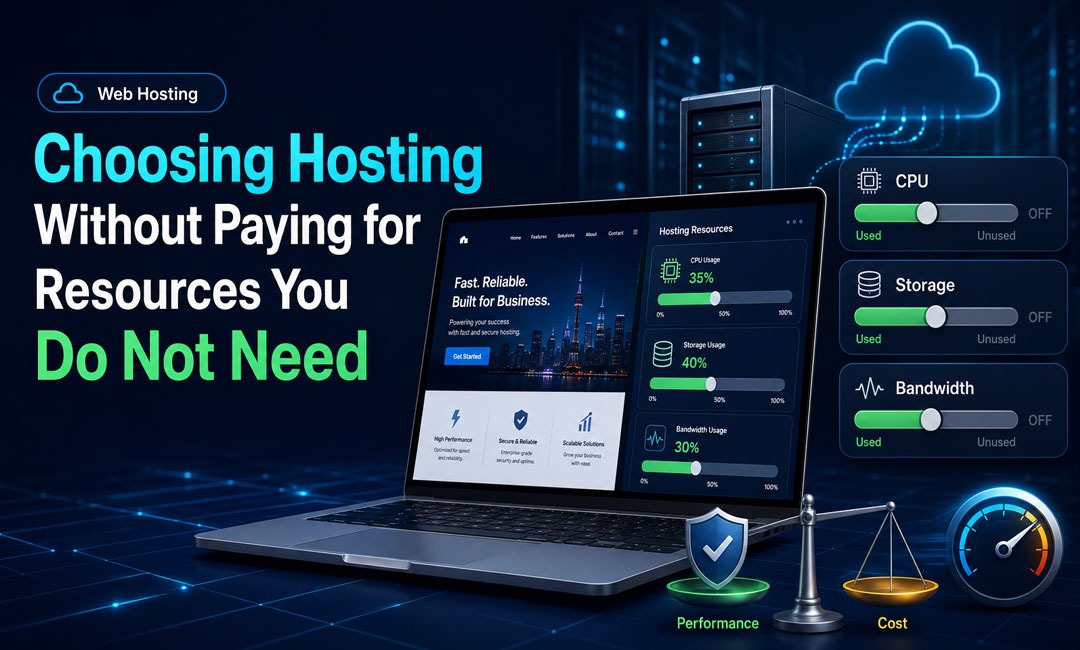 Choosing Hosting Without Paying for Resources You Do Not Need
